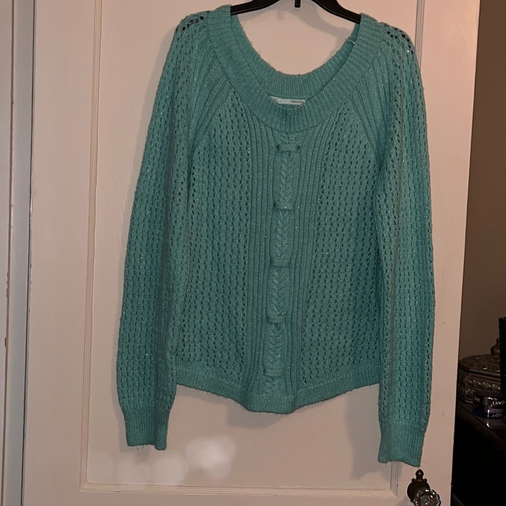 Maurices green sweater
